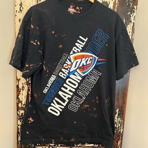 Customized NBA OKLAHOMA Thunder basketball T-shirt.  Shai.